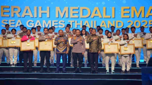 Apresiasi Kapolri, Atlet Peraih Medali SEA Games 2025 Diberikan Reward