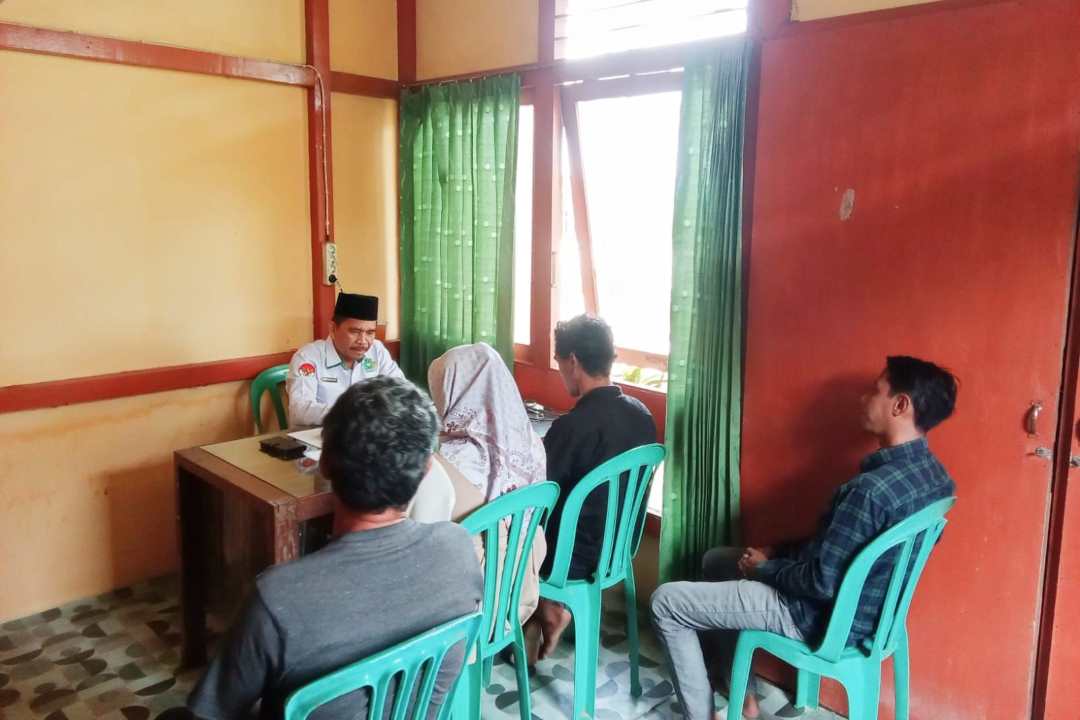 KUA Dedai Fasilitasi Prosesi Rujuk Pasangan Asal Desa Batu Landung, Upaya Jaga Keutuhan Keluarga