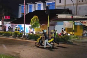 Polres Sintang Sikat Balap Liar dan Knalpot Brong, 30 Motor Diangkut di Malam Minggu
