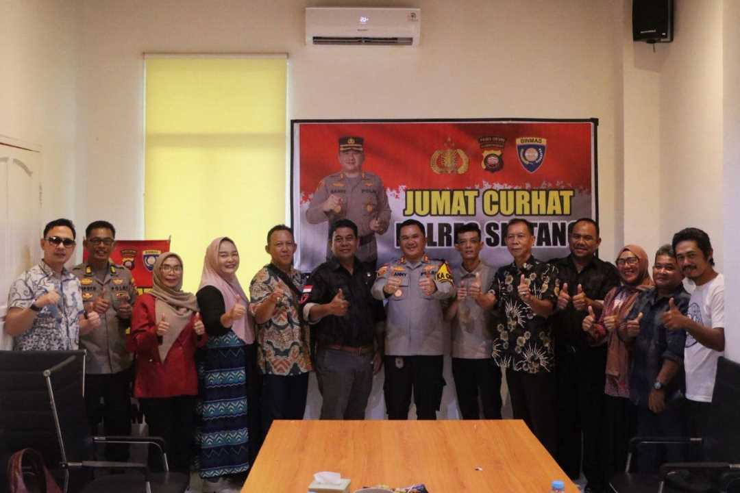 Kapolres Sintang Temui KBPP Polri di Jumat Curhat, Sebut Keluarga Adalah Support System Utama Polisi