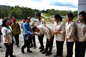 Sambangi Puskesmas Jasa di Perbatasan RI-Malaysia, Bupati Bala Minta Pelayanan Maksimal Tanpa Muka Masam