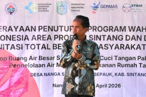 Stop BAB Sembarangan, Bupati Bala Haruskan Semua Rumah di Sintang Punya WC