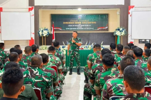 Berikan Arahan Perdana, Dandim 1205/Sintang Tekankan Pentingnya Keseimbangan Tugas dan Keluarga