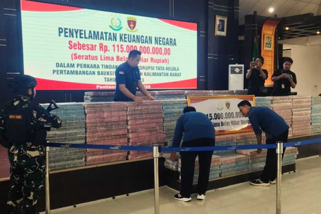 Kejati Kalbar Sita Rp115 Miliar dari Skandal Bauksit, Belum Ada Nama Tersangka