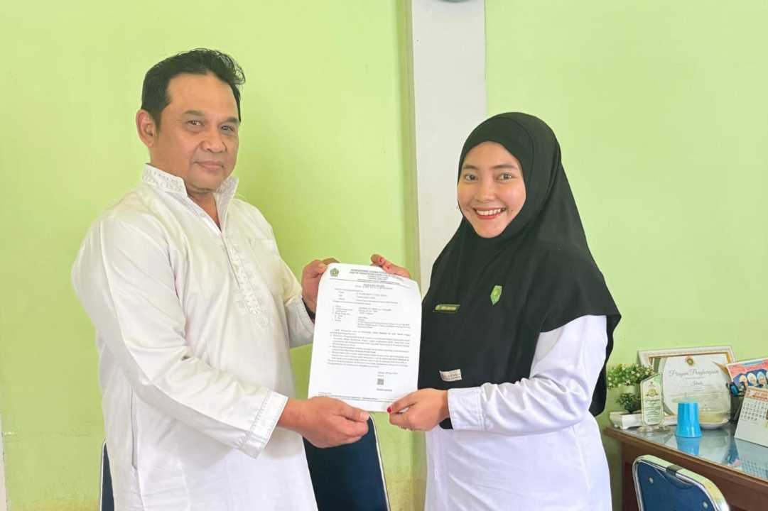 Kemenag Sintang Terbitkan Rekomendasi Kuliah ke Arab Saudi untuk Andien Gevarief Al Chusoiri