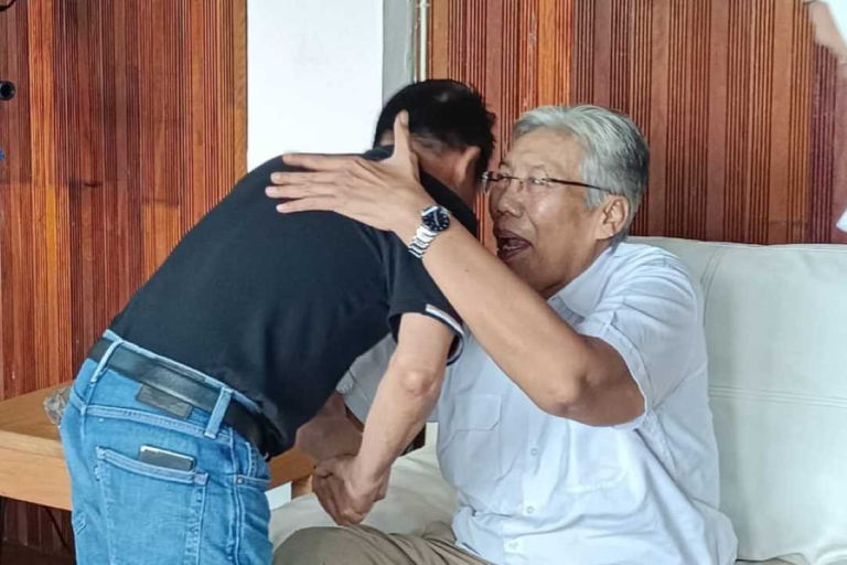 Silaturahmi Lebaran di Rumah Kopi Kelam, Pesan Jarot ke Bala: Urus yang Pasti Saja