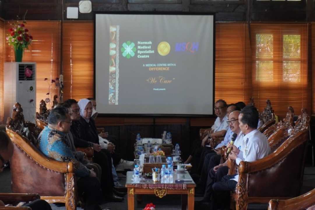 Bupati Bala Mohon RS Normah Kuching Beri Kemudahan dan Kelonggaran Warga Sintang Berobat