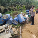 Aparat Temukan 15 Set Mesin Tambang di Sungai Botan Akek, Kapolsek Meliau Tegaskan Larangan PETI