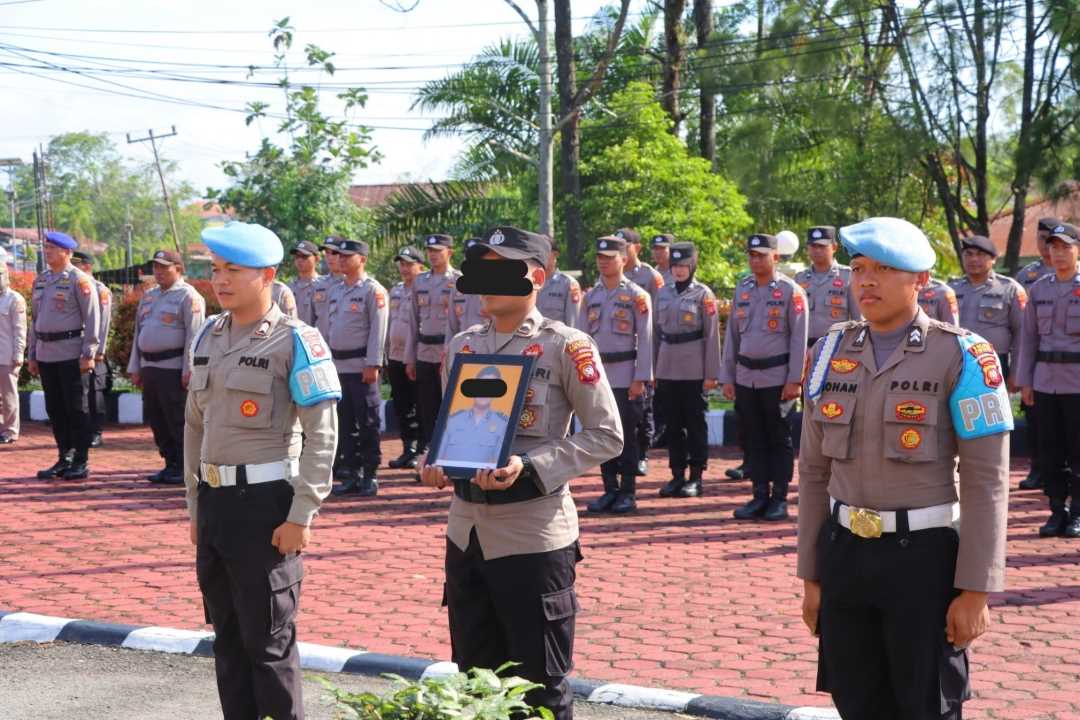 Bolos Kerja Lebih dari Sebulan, Kapolres Sintang Pecat Aipda DH Secara Tidak Hormat