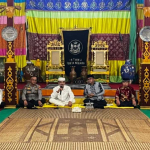 Peringati Hari Jadi ke-410 Kota Sanggau, Keraton Surya Negara Gelar Ritual Adat Bebuang dan Tolak Ajong