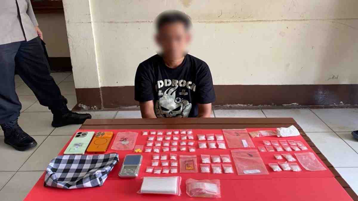 Polisi Tangkap Terduga Pengedar Sabu di Sekayam, Sita 85,2 Gram Narkotika