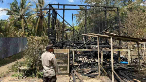 Rumah Warga di Nanga Yen Terbakar, Kerugian Ditaksir Rp100 Juta