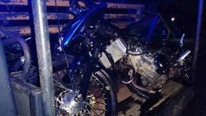 Tabrakan Innova dan MX King di Hulu Gurung Kapuas Hulu, Pengendara Motor Alami Patah Tulang