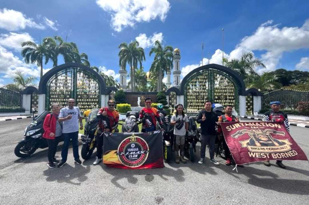 Jelajah Tiga Negara, YNCI Regional Kalbar Gelar Touring Borneo 3.400 Kilometer Melintasi Malaysia dan Brunei