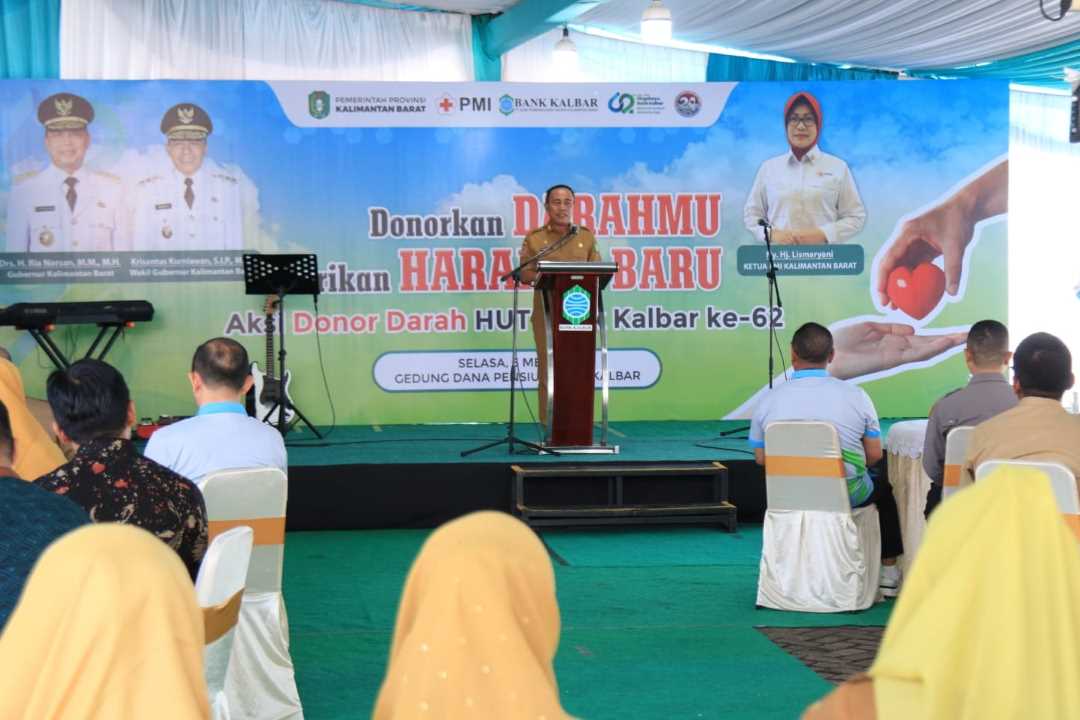 Rayakan HUT ke-62, Bank Kalbar Targetkan 400 Kantong Darah dan Fokus Transformasi Layanan Investasi