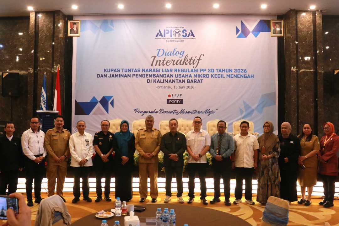 Antisipasi Firm Splitting Perusahaan Besar, PP Nomor 20 Tahun 2026 Lindungi 338 Ribu UMKM di Kalbar