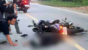 Truk Fuso Keluar Rumah Makan, Pengendara Motor Tewas dalam Kecelakaan di Tayan Hulu