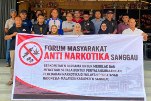 Benteng Perbatasan dari Narkoba, FMAN Kabupaten Sanggau Deklarasikan 4 Komitmen Penting