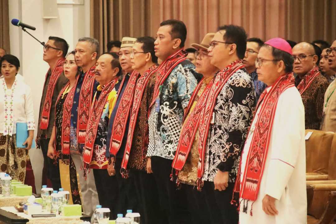 Buka PESPARANI Katolik Kalbar, Heronimus Hero Tegaskan Pesan Harmoni dan Kerukunan